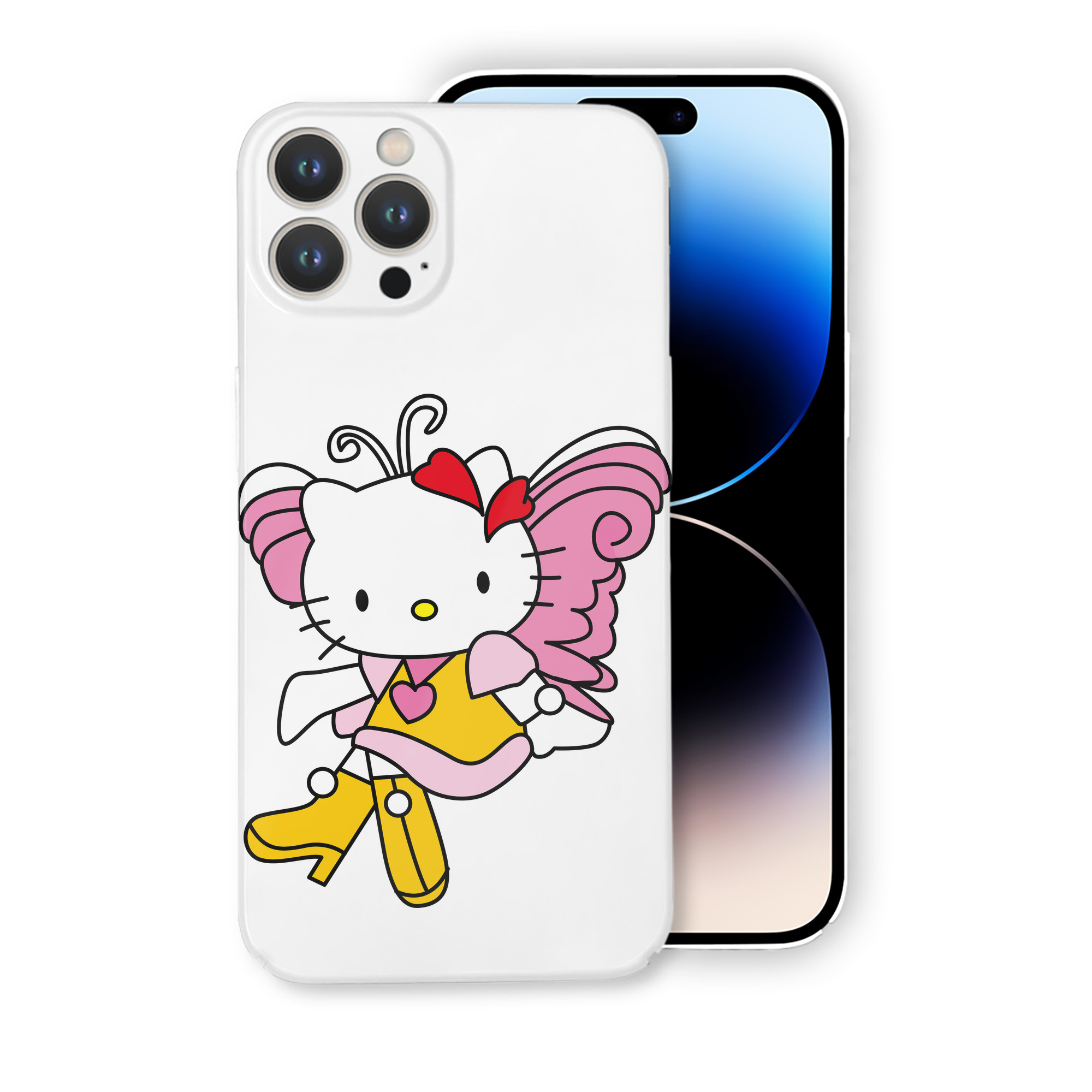 （画像用） Hello Kitty ハローキティ 【iPhone 14シリーズ対応】ハードケース